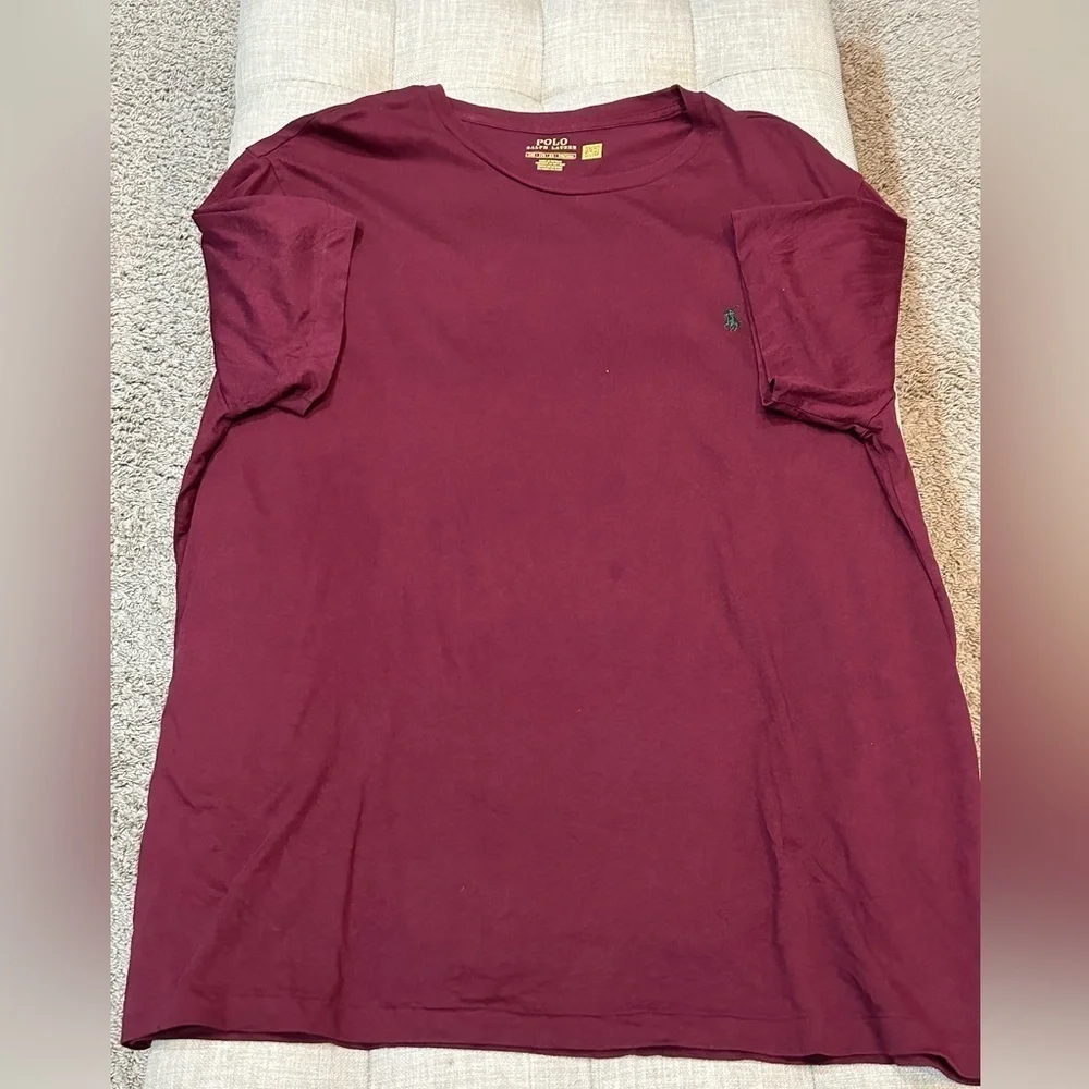 Polo Ralph Lauren Big & Tall Jersey Short Sleeve T-Shirt - Size 1XB, EUC